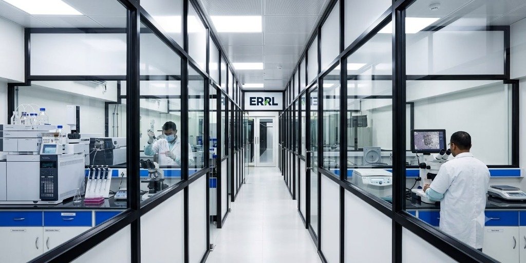 ERRL material characterization and chemical testing equipment